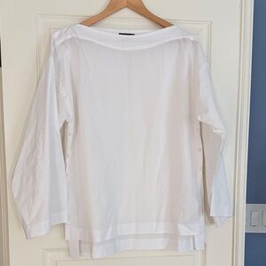 NWOt J.Crew Ciel top in cotton poplin